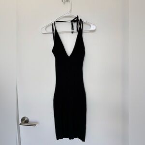 Abercrombie sweater halter dress